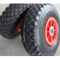 Flat Free PU Foam Wheel 3.00-4